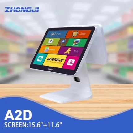 newpos İ5 a2d dokunmatik Çift ekran 8gb ram 128gb ssd hdd ekran siyah /beyaz