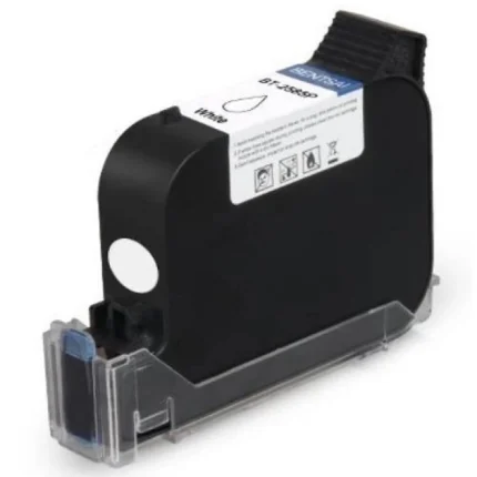 handheld inkjet kartuş solvent bazlı 40 bin 750 bin baskı ( beyaz renk )