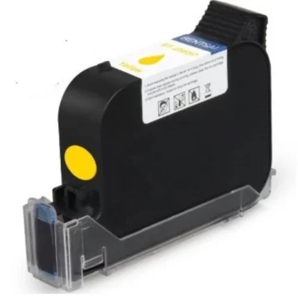 handheld inkjet kartuş solvent bazlı 40 bin 750 bin baskı ( sarı renk )