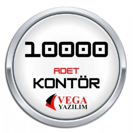 vega yazılım kontör 10,000 adet